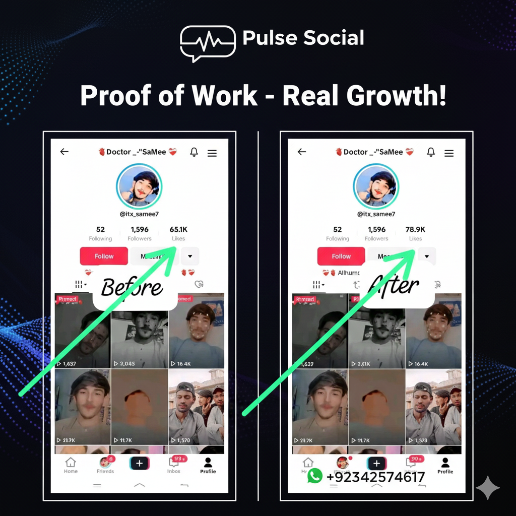 TikTok Likes Growth Proof